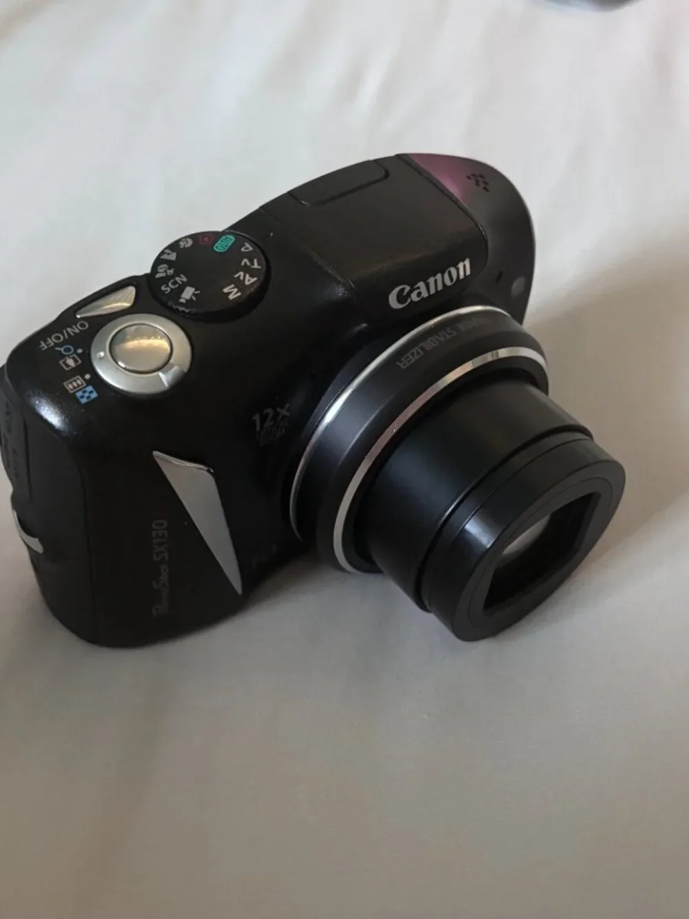 Canon PowerShot SX130 IS 12.1MP CCD Digital Camera – Tested & Fully Working